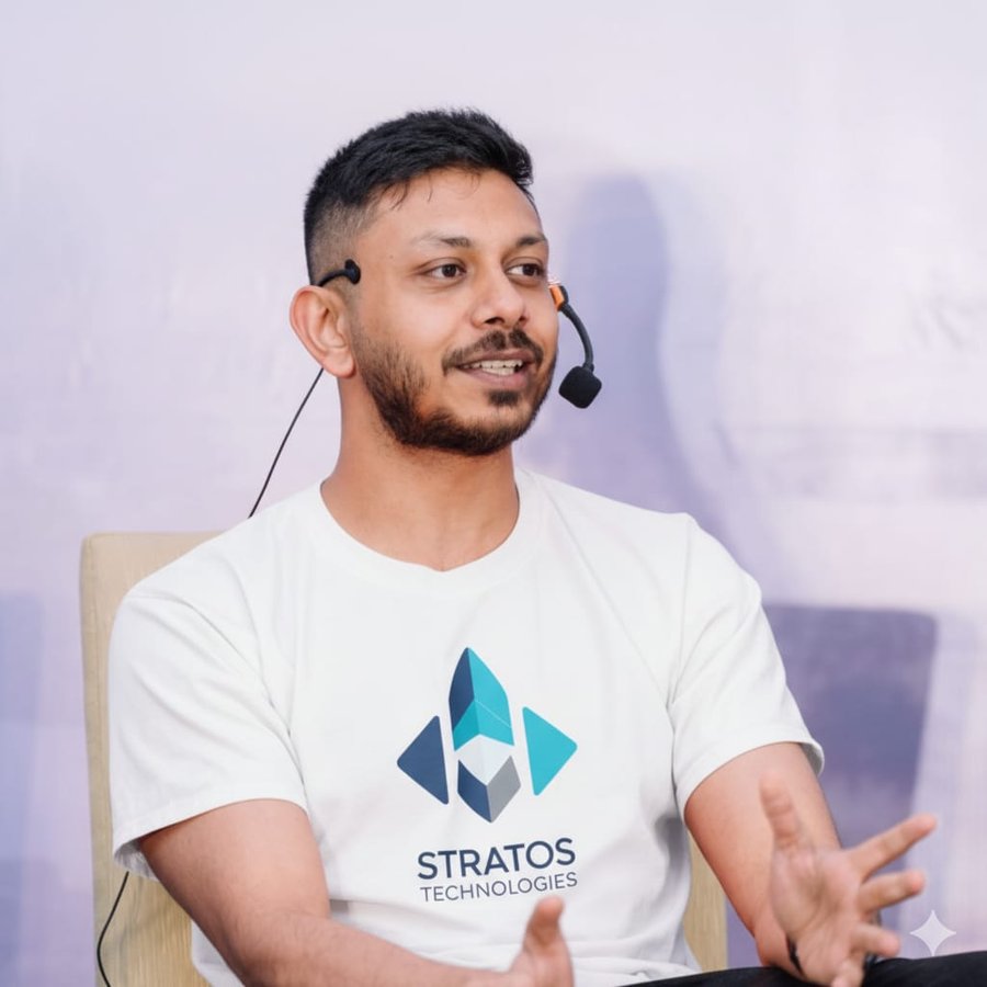 Portrait of Sahil Modi, founder of StepAhead